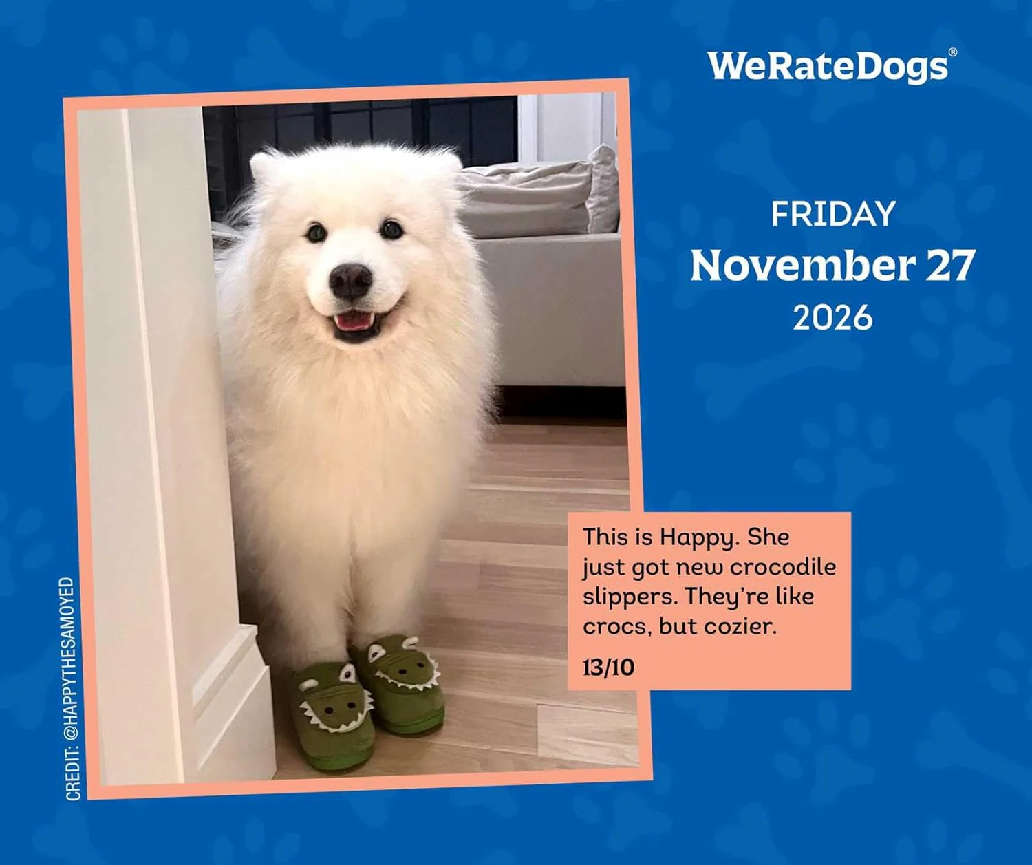 2026 WeRateDogs Day-to-Day Calendar - Image 3