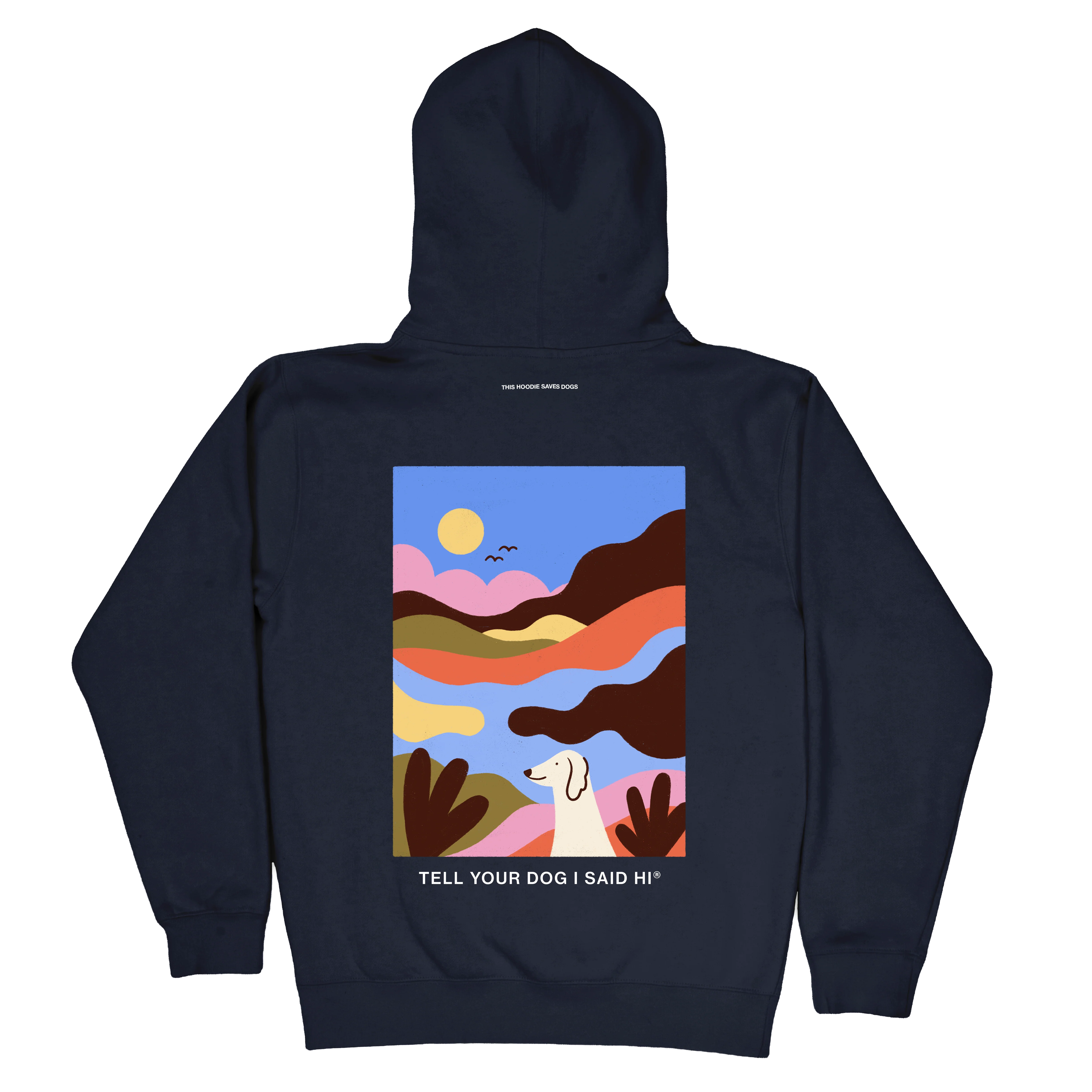 Magic Vista Hoodie - Navy - Image 3