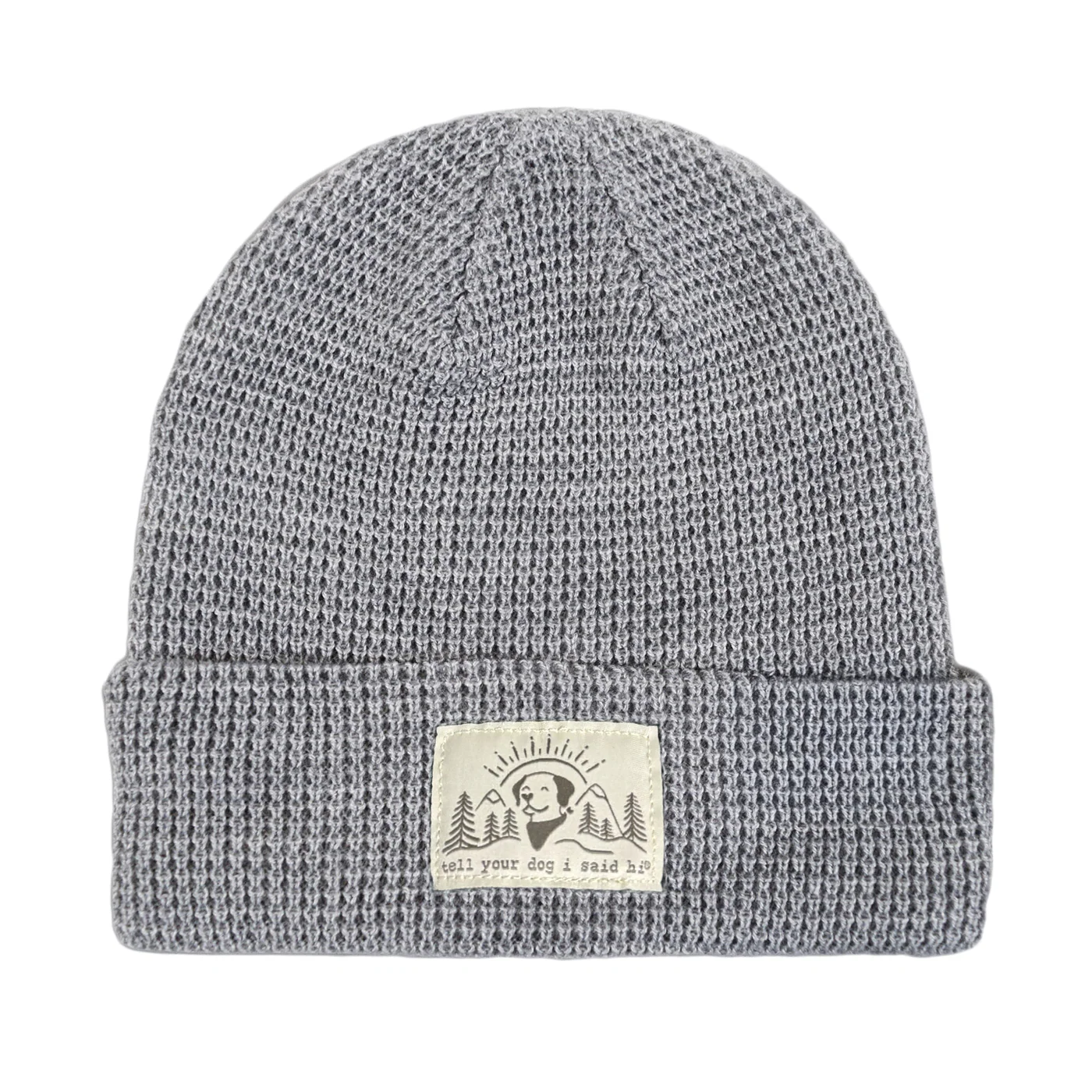 Summit Pup Waffle Beanie - Image 4