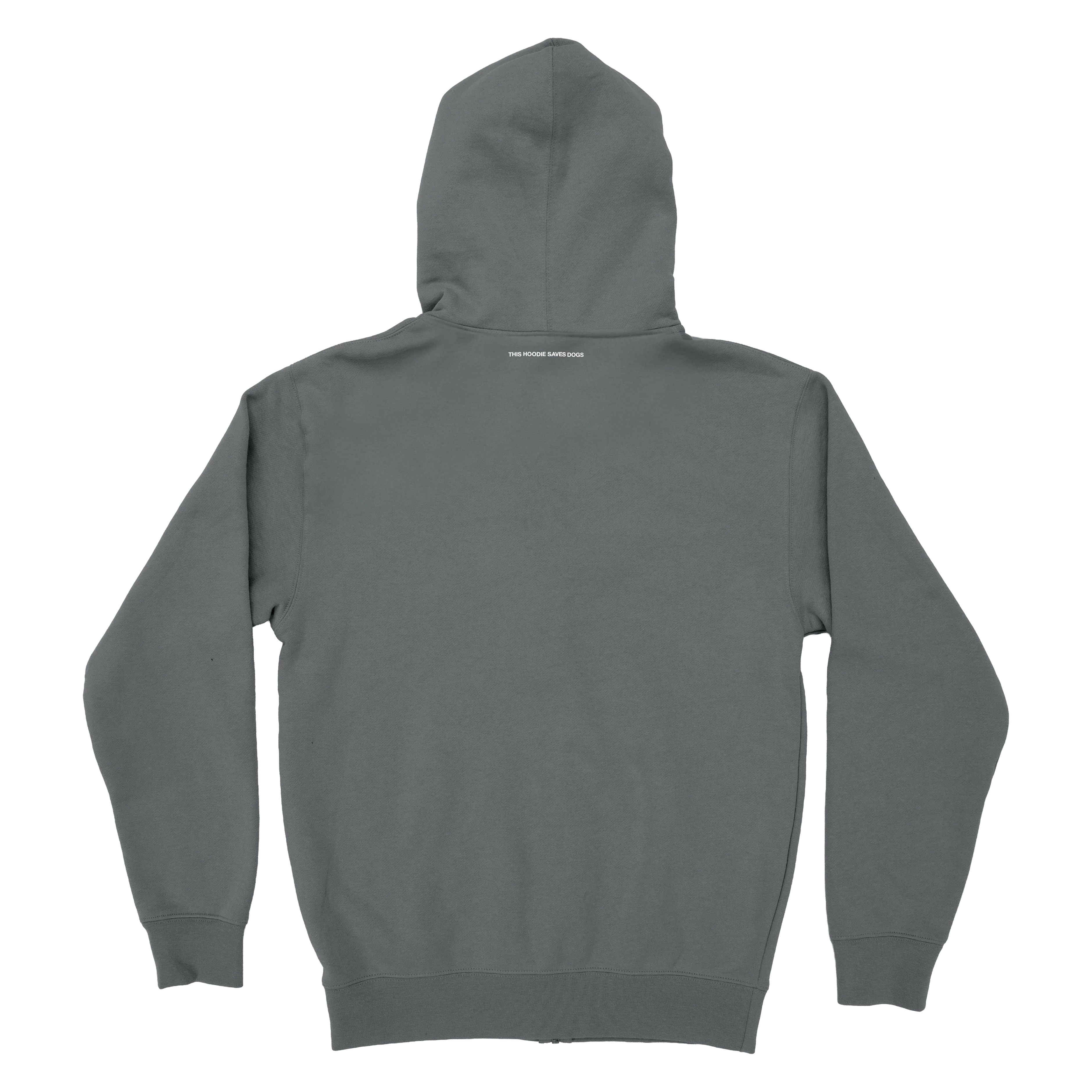Summit Pup Zip Hoodie - Slate - Image 3