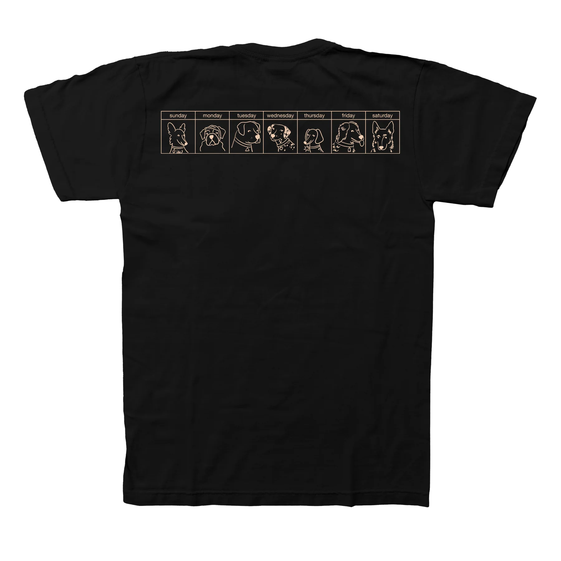 The Dogs Were Good Again Tee - Black - Image 3
