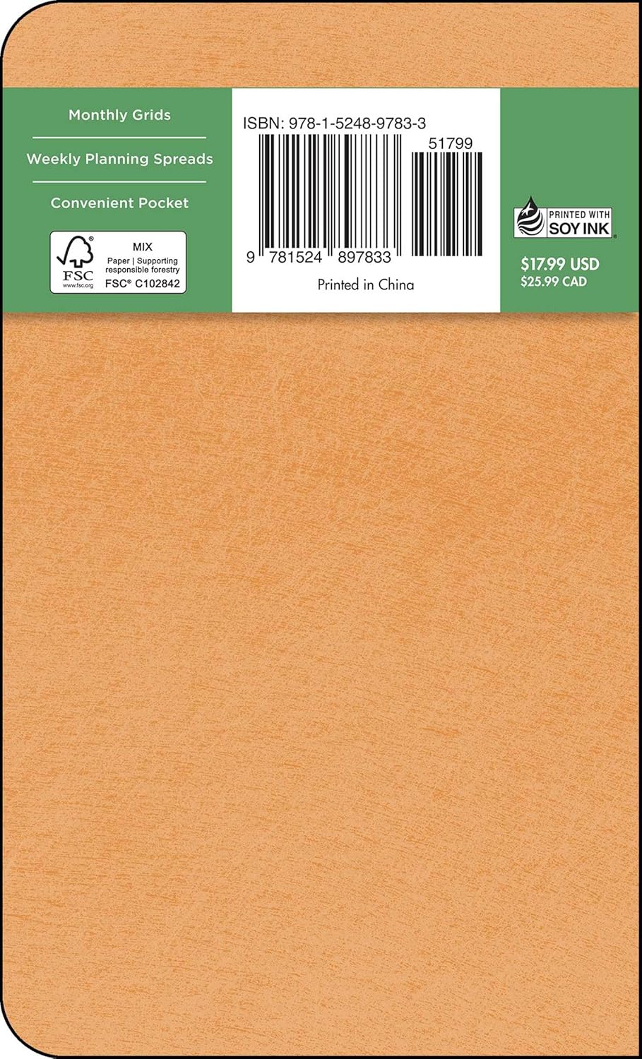 Thoughts of Dog 12-Month 2026 Weekly/Monthly Planner Calendar - Image 3