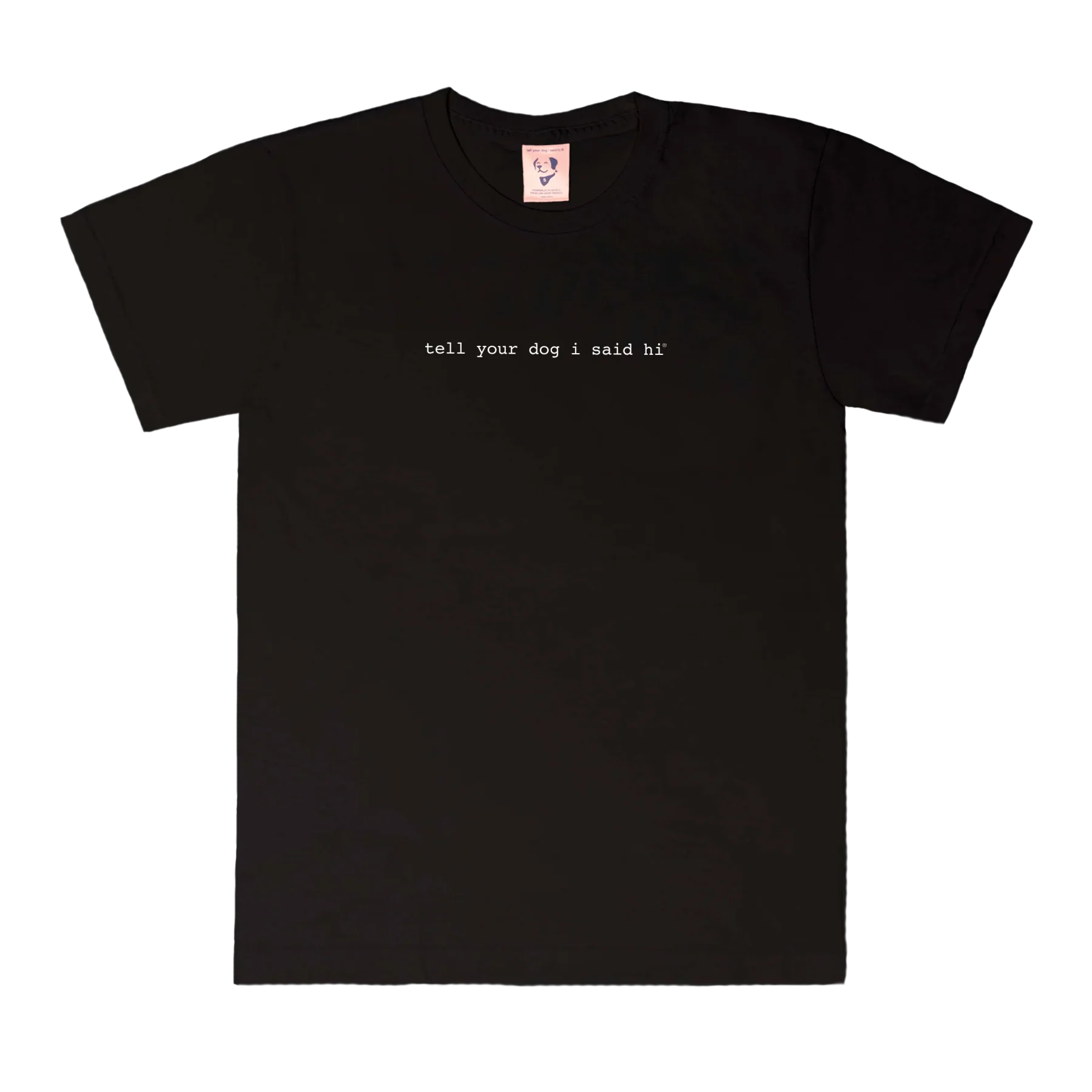 TYDISH Sploot Puppy Tee - Black - Image 3